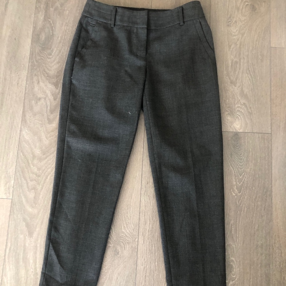Loft grey wool Julie pant sz2